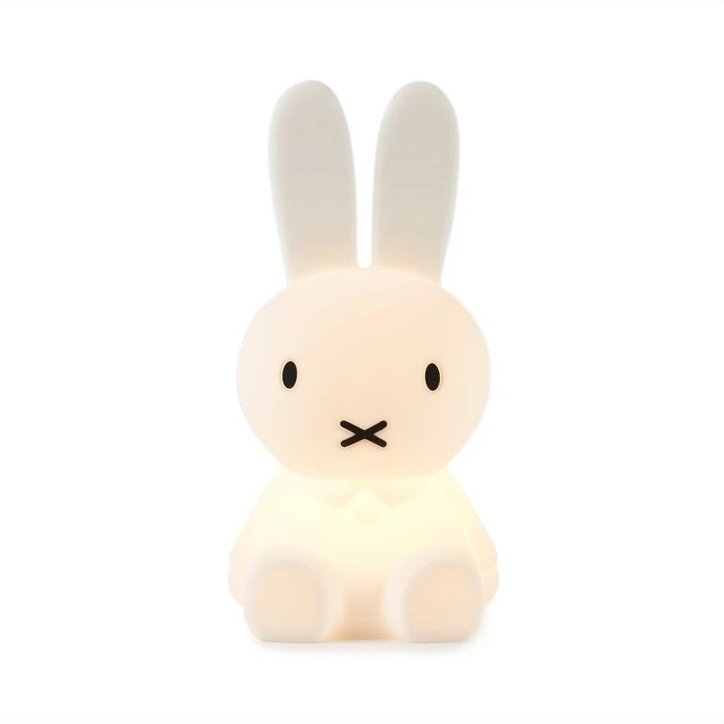 Miffy First Light Silikon-Tischleuchte Weiß – 30 cm