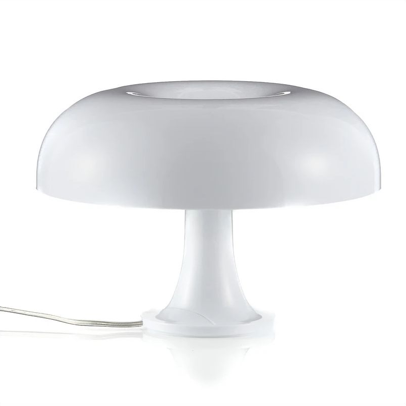 Nessino Pilzleuchte Weiß – Artemide 32 cm